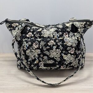 Vera Bradley Carson East West Tote Bag Holland Garden Quilted Floral Feminine